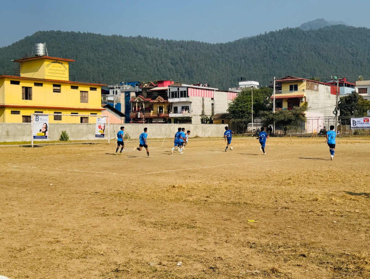 क्यानन् इन्टरकलेज  सभेन एसाइड फुटवलमा ६ खेल सम्पन्न