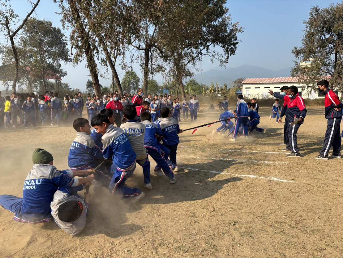 तिनाउ खेल सप्ताहमा विभिन्न प्रतियोगिता