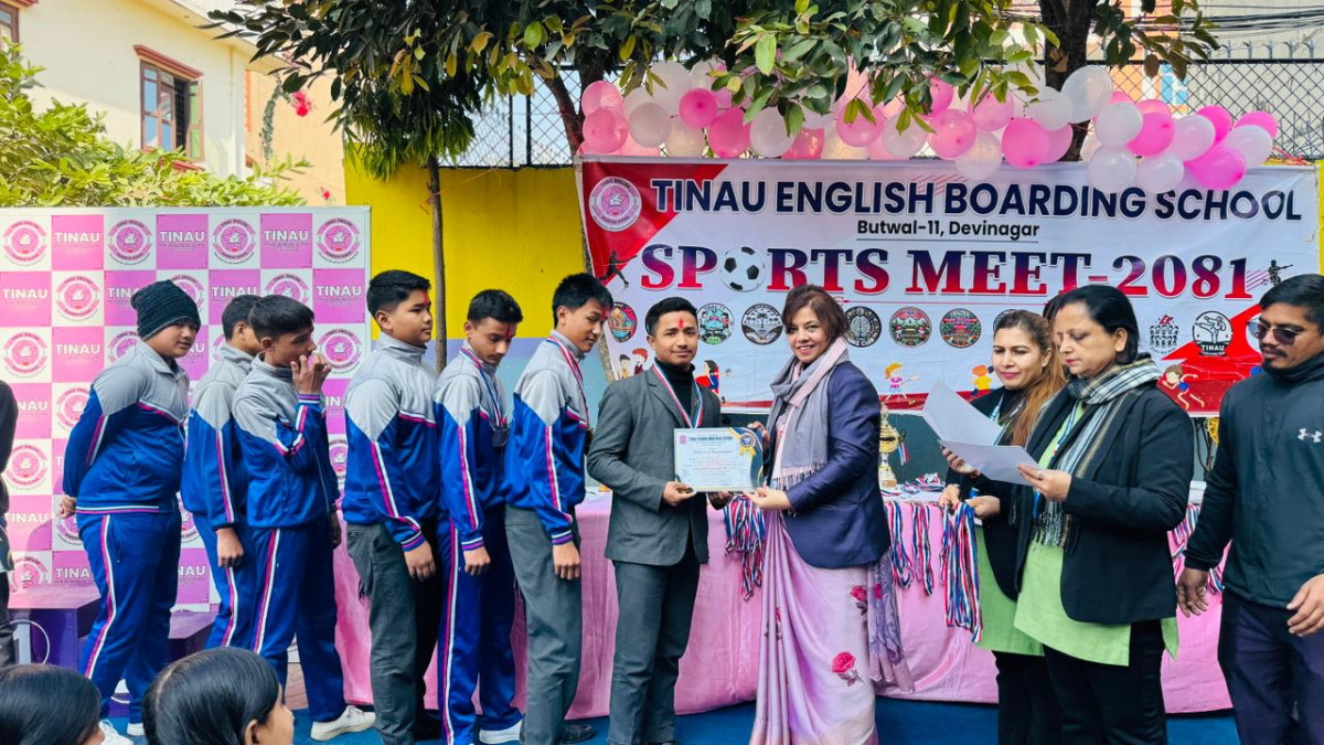 तिनाउ खेल सप्ताह-२०८१ समापन,उत्कृष्टलाइ पुरस्कार बितरण