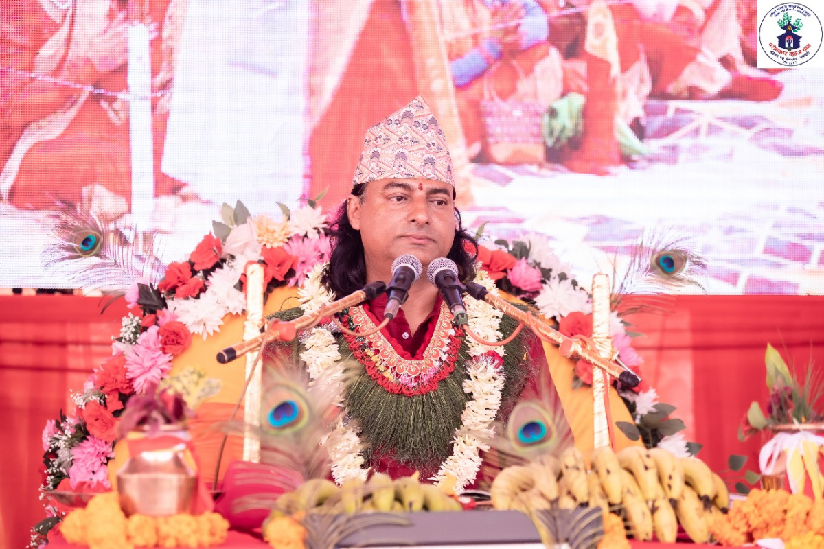बुटवल १५ मा जारी महायज्ञमा श्रद्धालु तथा दाताको उत्साहजक सहभागिता