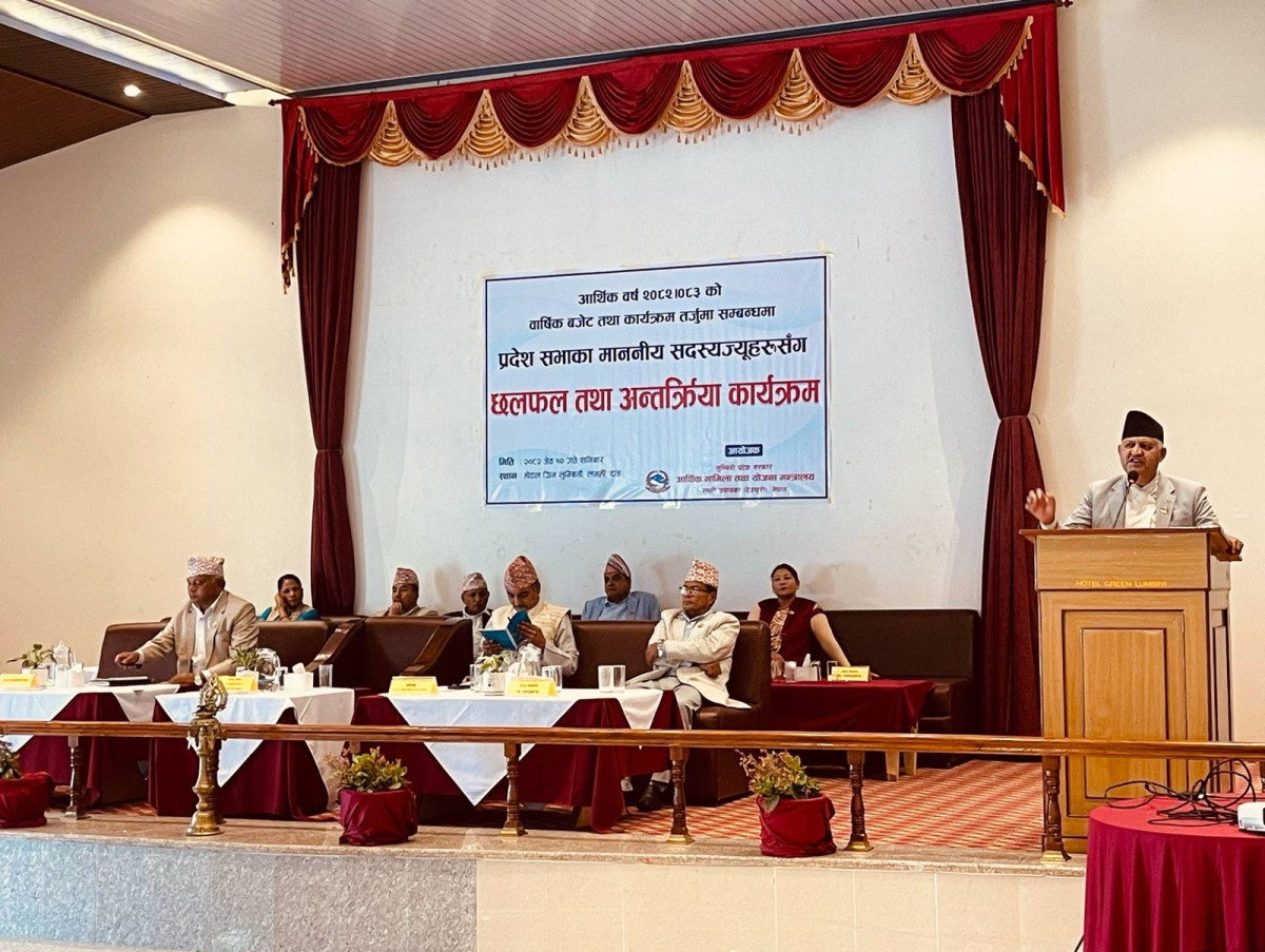 वास्तविक धरातलमा आधारित बजेट निर्माण गर्छौं : मुख्यमन्त्री आचार्य