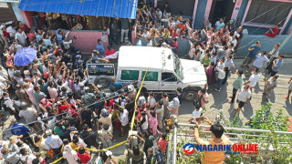 बुटवल होराइजनचोक नजिक आमासहित दुई बच्चाको हत्या