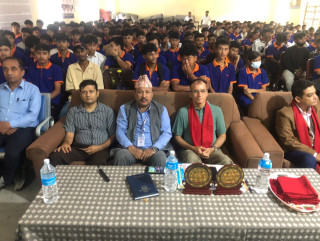 नवीन औद्योगिक कदर बहादुर रीता माविमा एचएमका विद्यार्थीलाई अभिमुखीकरण