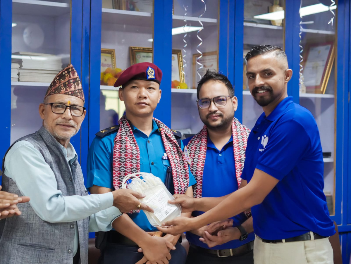एक्सपर्ट एजुकेशनको सामाजिक उत्तरदायित्व अभियान, ४३ युनिट रगत संकलन