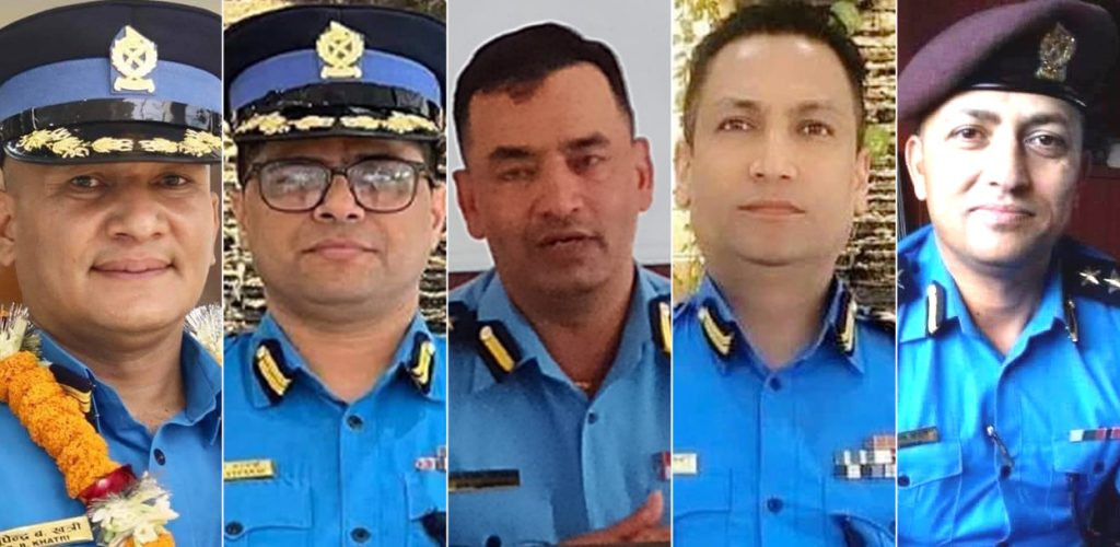 पाँच जना डीआईजीमा बढुवा