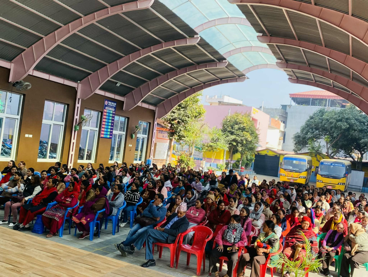 तिनाउ स्कुलमा शिक्षक -अभिभावक अन्तरक्रिया सम्पन्न