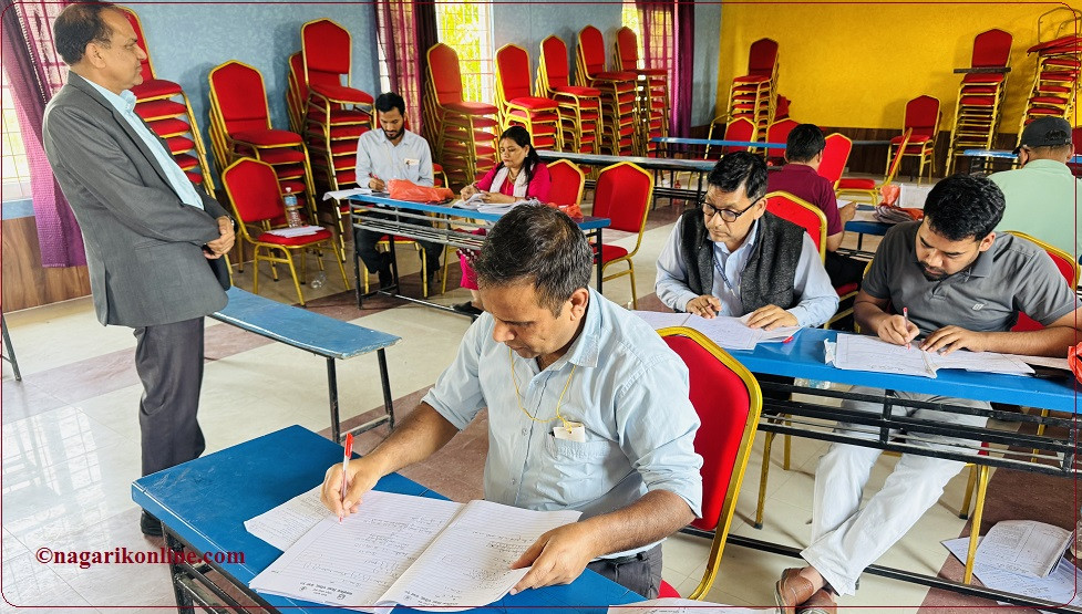 रुपन्देहीका ५९ वटा परिक्षा केन्द्रमै एसईईका उत्तरपुस्तिका धमाधम परीक्षण
