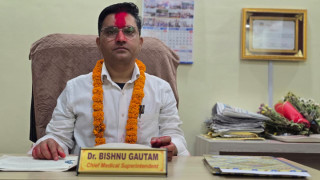 लुम्बिनी प्रादेशिक अस्पतालको मेसुमा १०औँ तहका डा.बिष्णु गौतम नियुक्त