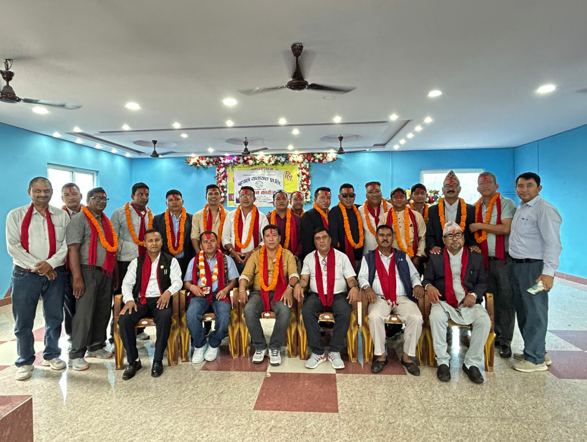 बुटवल यातायात प्रा.लि.मा निर्वाचित समितिको पदस्थापन सम्पन्न