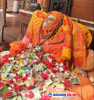 धर्मगुरु स्वामी विवेकानन्द सरस्वती महाराजको निधन