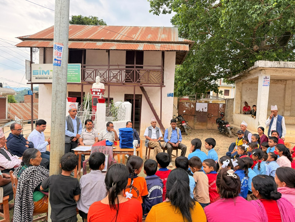 बञ्जाडेको स्मृतिमा ढाकावाङ्गका २६ उत्कृष्ट विद्यार्थी सम्मानित