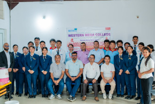 वेस्टर्न मेगा कलेजमा रक्तदान ६५ पिन्ट संकलन