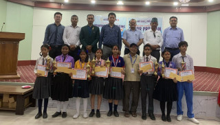 एन प्याब्सनद्वारा एसईईमा उत्कृष्ट हुनेलाई सम्मानसाथै चित्रकला र हेण्डराईटिङ प्रतियोगिता