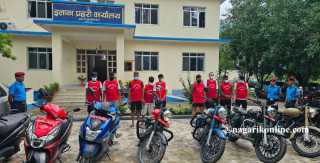 बुलेट बाइक ७५ हजारमा किनबेच भएपछि शुरु भयो प्रहरी अनुसन्धान,गिरोह नै फन्दामा!