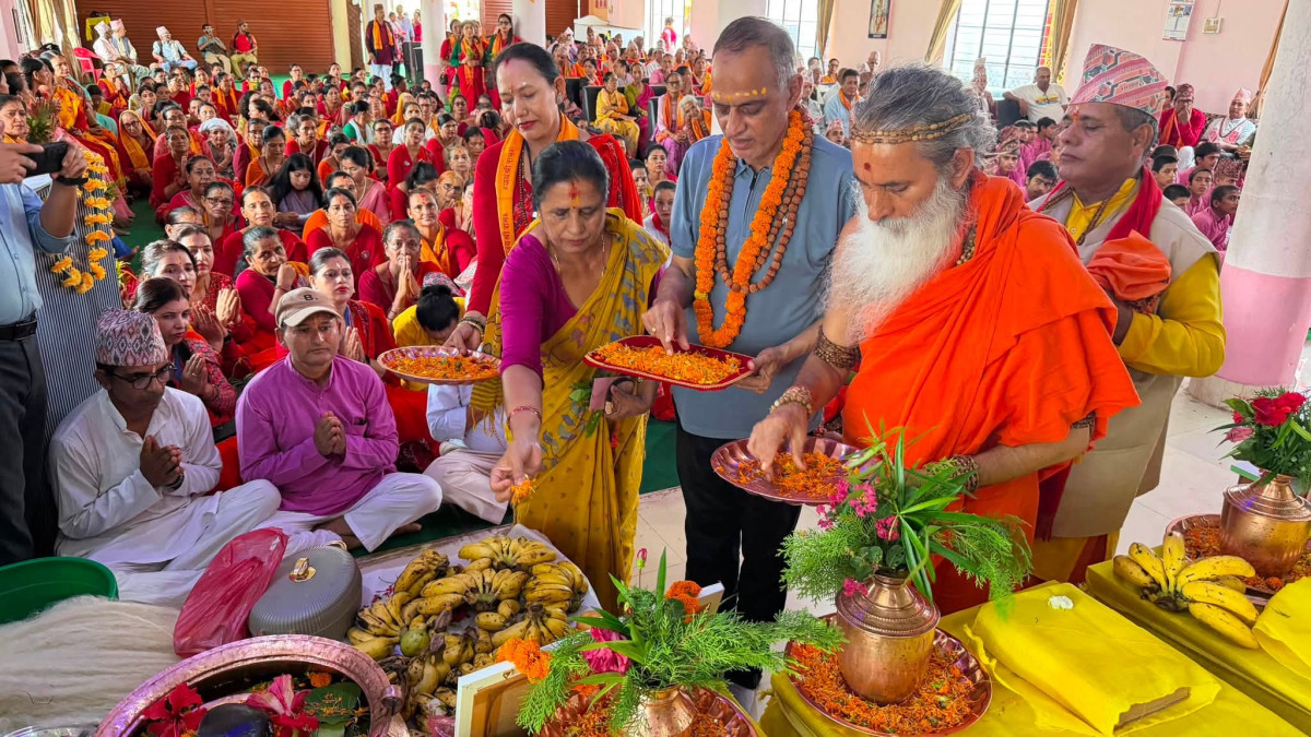 मुक्तिनाथ धाममा  ब्यास जयन्ती तथा गुरुपूर्णिमा महोत्सव (फोटोफिचर)