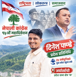 खरो पत्रकारिताबाट पार्टीमा उदाउंदै दिनेश