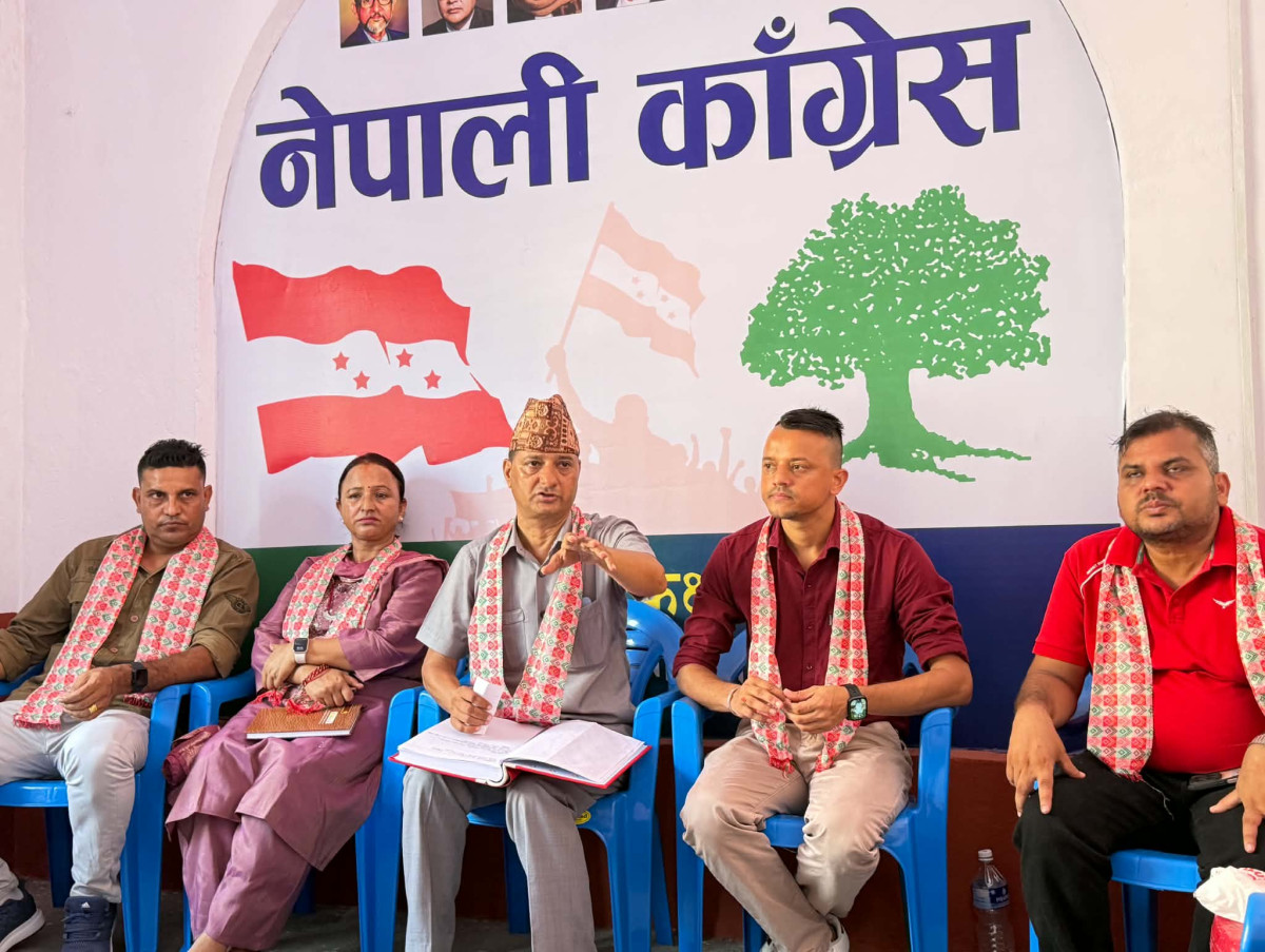 कांग्रेस बुटवलको पहिलो निर्णय  :  गणेशमान स्मृति भवन पछाडि नयाँ भवन बनाइने